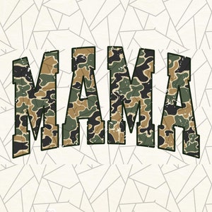 Camo print mama png sublimation  - Mama camo png - Old school camo print - Camo png for women - Camo season - Country shirt design -Hunting