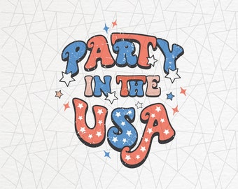 Party in the USA png - 4th of July sublimations - USA celebrations - 4th of July - Independence day png - Fourth of July - Freedom