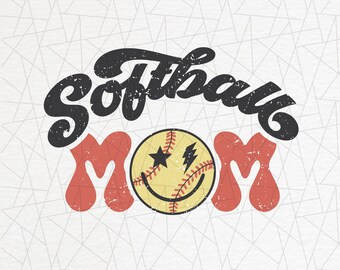 Softball mom png - Retro softball png - Softball vibes - Softball design - Softball mom shirt - Summer png -Vintage sublimation - Sports png