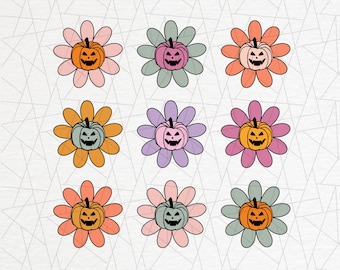 Groovy pumpkin png - Pumpkin sublimation - Autumn png - Halloween shirt - Groovy halloween png - Groovy png - Fall shirt png - Halloween