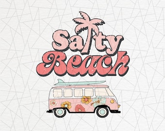 Zout strand PNG - Retro shirt png - Strand - Trendy - Summer vibes png - Retro boho png - Vakantie png - Groovy png - Vintage - Oceaangolven