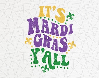 Mardi gras sublimation - Mardi gras png - Retro png - Digital download - Mardi gras festival - Happy Mardi gras - Mardi gras shirt png