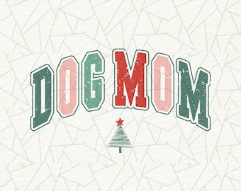 Christmas dog mom Svg/Png - Dog mom svg/png - Fur mom svg/png - Dog png - Christmas dog moms shirt png - Christmas tree png