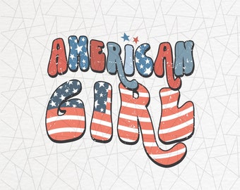 Amerikaans meisje png - 4 juli sublimaties - Shirt design sublimatie - 4 juli - Onafhankelijkheidsdag png - Vierde juli - Verenigde Staten png