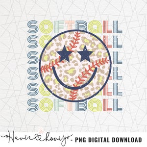 Softball sublimation - Softball png - Retro softball png - Softball vibes - Softball design - Softball shirt png - Summer png - Sports png