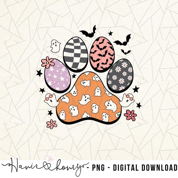 Halloween dog mom png sublimation - Dog mom png - Fur mom png - Dog png - Groovy pumpkin png - Sublimation Design - Retro dog sublimation