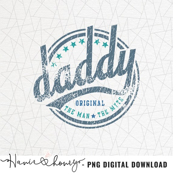 Daddy png - Dad shirt png - Father's day png - Retro daddy png - Daddy sublimation - Father's day shirt design - Vintage sublimation
