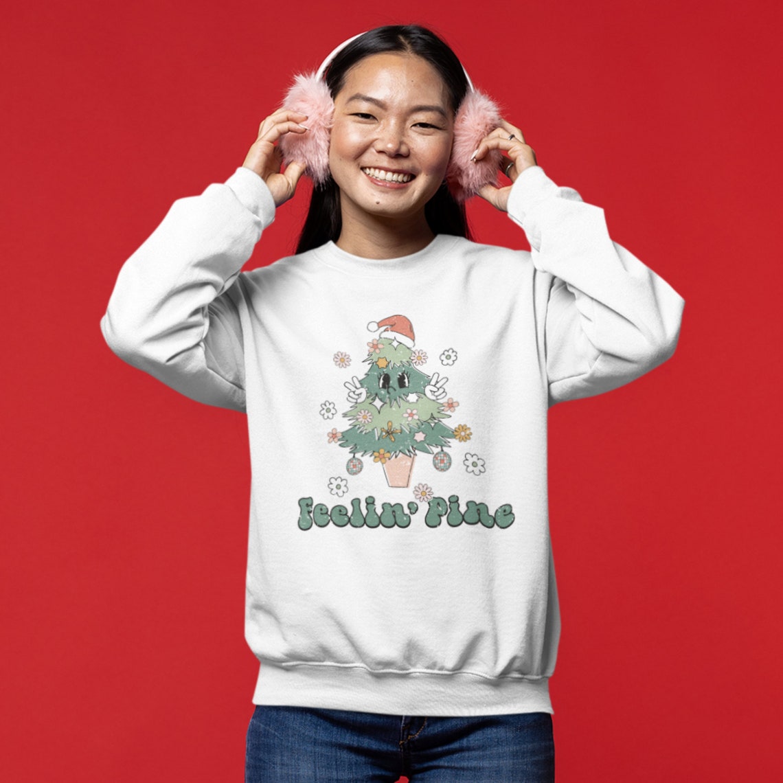 Feeling Pine Christmas Png Christmas Tree Png Christmas Etsy