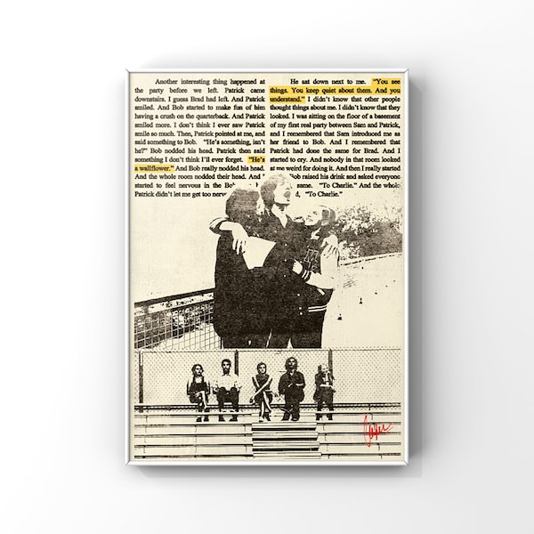 The Perks of Being a Wallflower Etsy UK