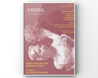 Emma (2020) - Póster de la película francesa New Wave [Descarga digital]