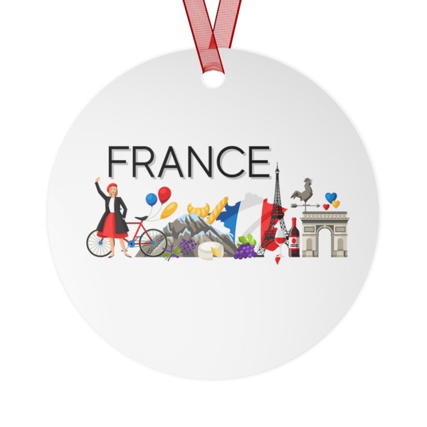 Paris, Paris Themed Gift, Gift from Paris, France, Paris Gift Idea, Christmas Ornament, Paris Lover Gift, Gift Paris, France Ornament,