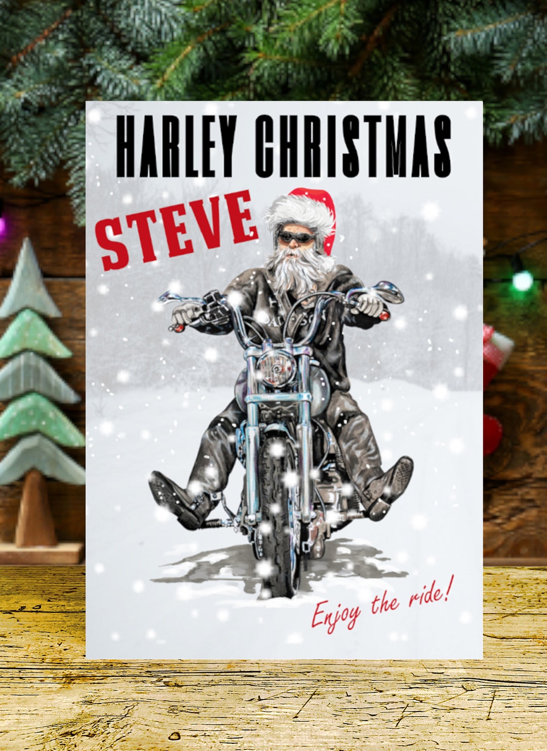 Harley Davidson Christmas Cards 