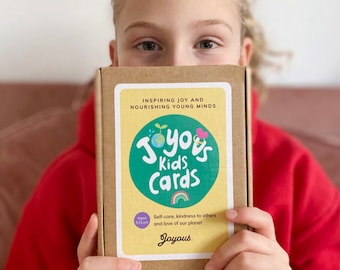 Joyous Stocking Filler. Self-Care, Kindness & Love of nature. Age 5 - 11. Kids mindfulness. Eco Gift. Gratitude, affirmations + more