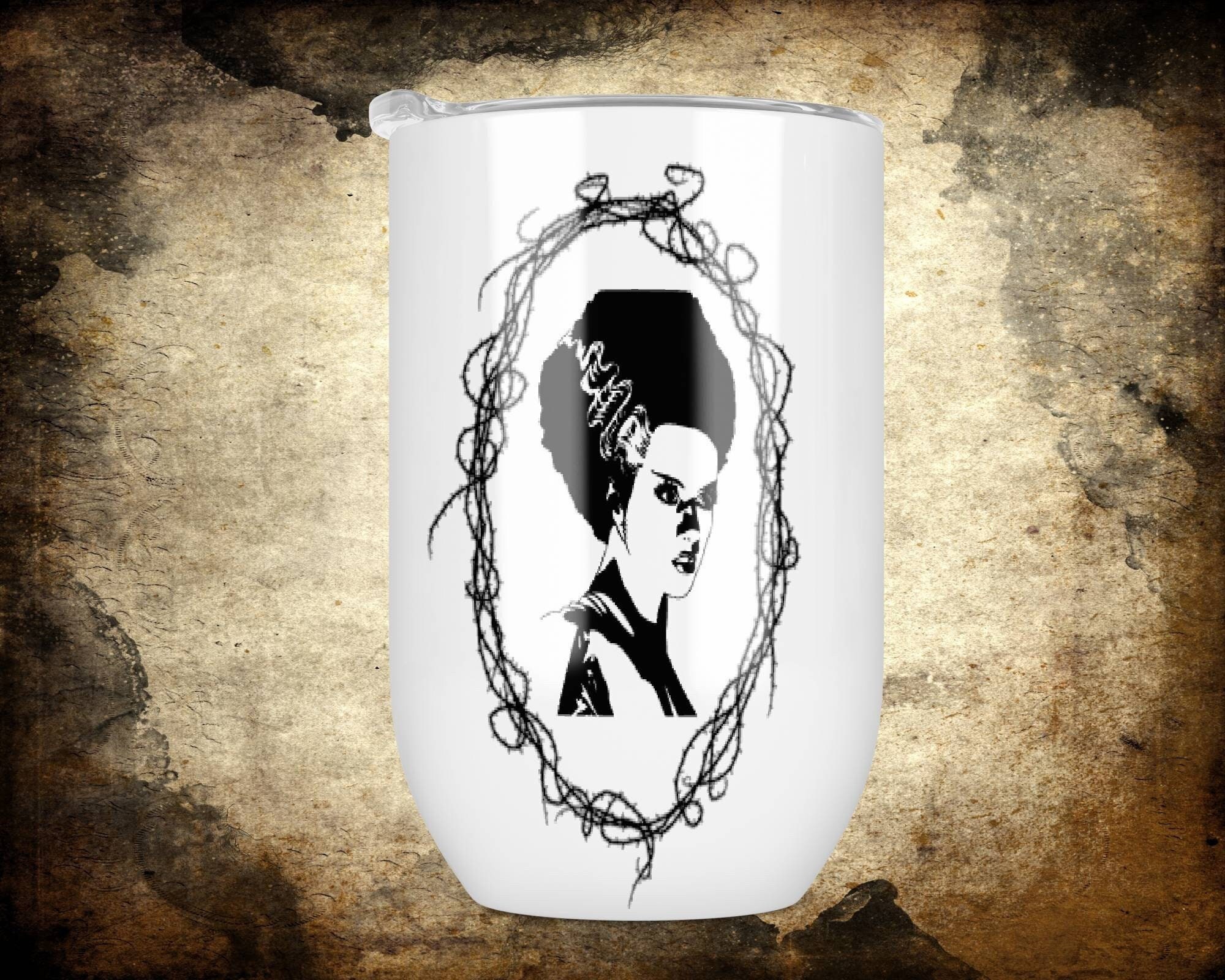 Ss Sublimation Blanks BRIDE OF FRANKENSTEIN Dangle Single Sided