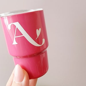 Personalized Shot Glass, Gift For Her, Mini Tumbler with lid and Straw, Gift For Mom, 21st Birthday Gift, 3oz. Shot Glass, Classy Shot Glass