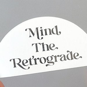 Vinyl Sticker For Teens, Aesthetic Vinyl Sticker, Water Bottle Sticker, Laptop Sticker, Astrology Gift, VSCO Sticker, Waterproof Stickers