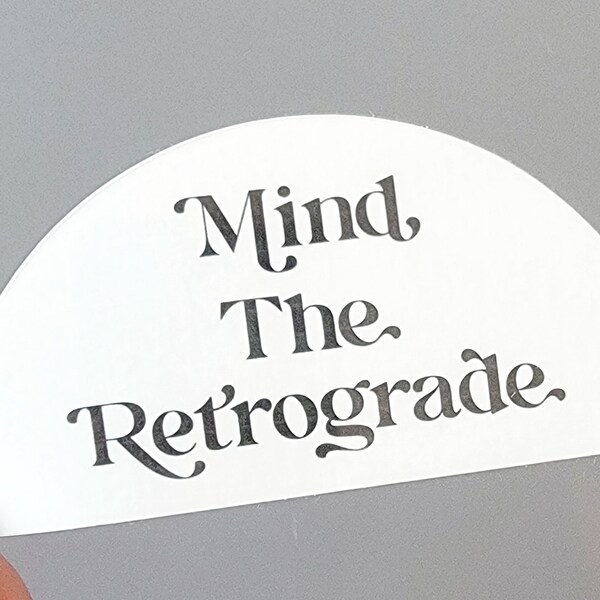 Vinyl Sticker For Teens, Aesthetic Vinyl Sticker, Water Bottle Sticker, Laptop Sticker, Astrology Gift, VSCO Sticker, Waterproof Stickers