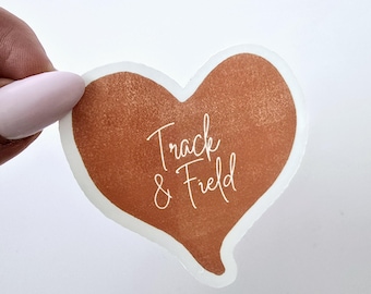 Track and Field Stickers for Runners, Motivational Running Decals, Track Star Gift, Athlete Stickers, Sports Scrapbooking, Sports Stickers