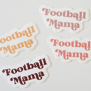 Football Vinyl Sticker, Team Sports Sticker, Water Bottle Sticker, Laptop Sticker, Mama Sticker, Team Gift, VSCO Sticker, Fall Sticker