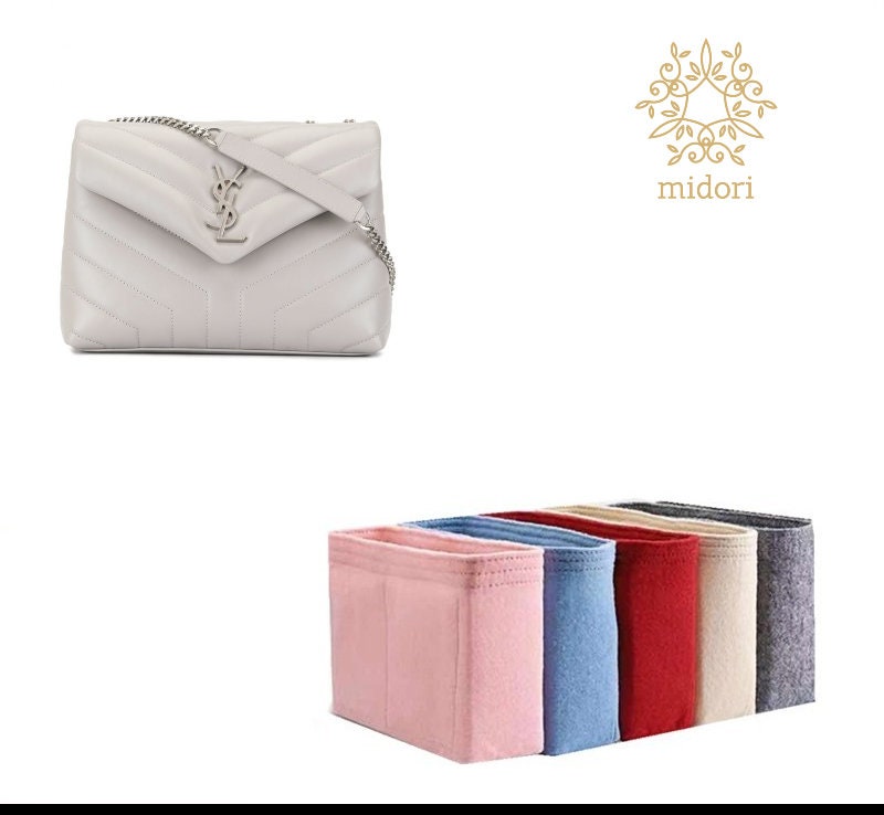 YSL Medium Lou Lou Felt Organizer munimoro.gob.pe