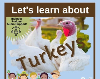 Gobble Up: Terrific Turkey Farms -- Printable, Downloadable Activities for Farm-to-Table Learning