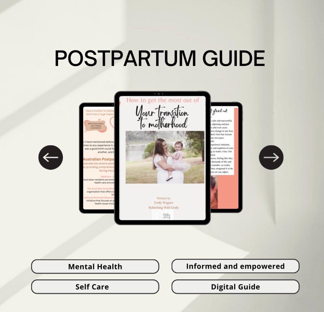 Postpartum Support Guide – New Mum Mental Health & Healing | Digital ...