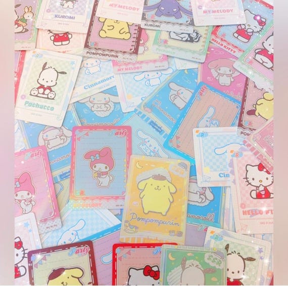 Sanrio Cinnamoroll Card/cute Kawaii Sanrio Character Decorative