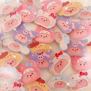 Cute kawaii hair clip-cute girly kawaii gift/Japanese anime accessories