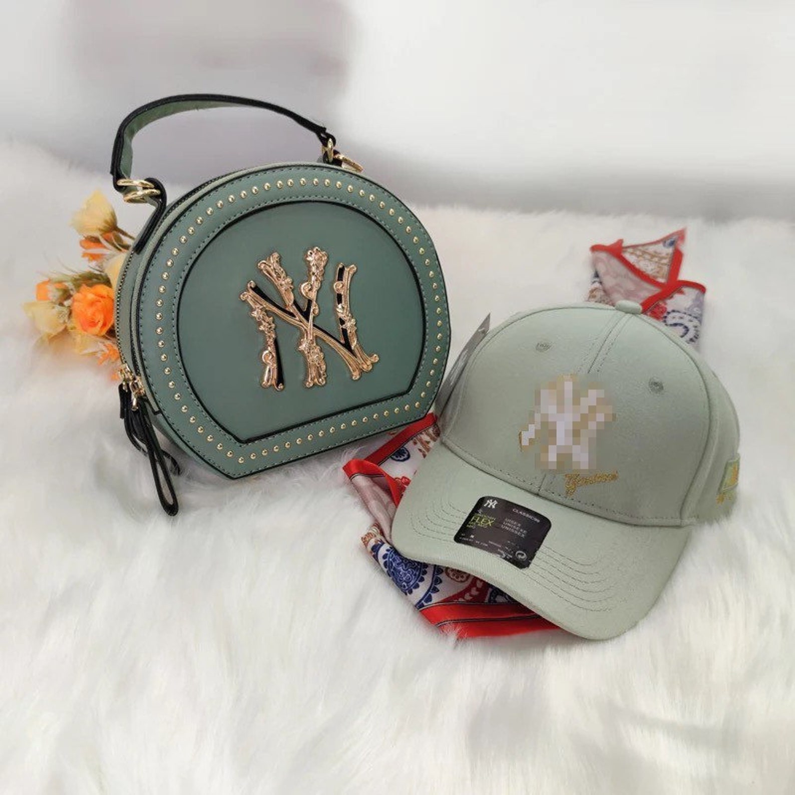 NY Bag and Hat Set shipping 12 business days Etsy
