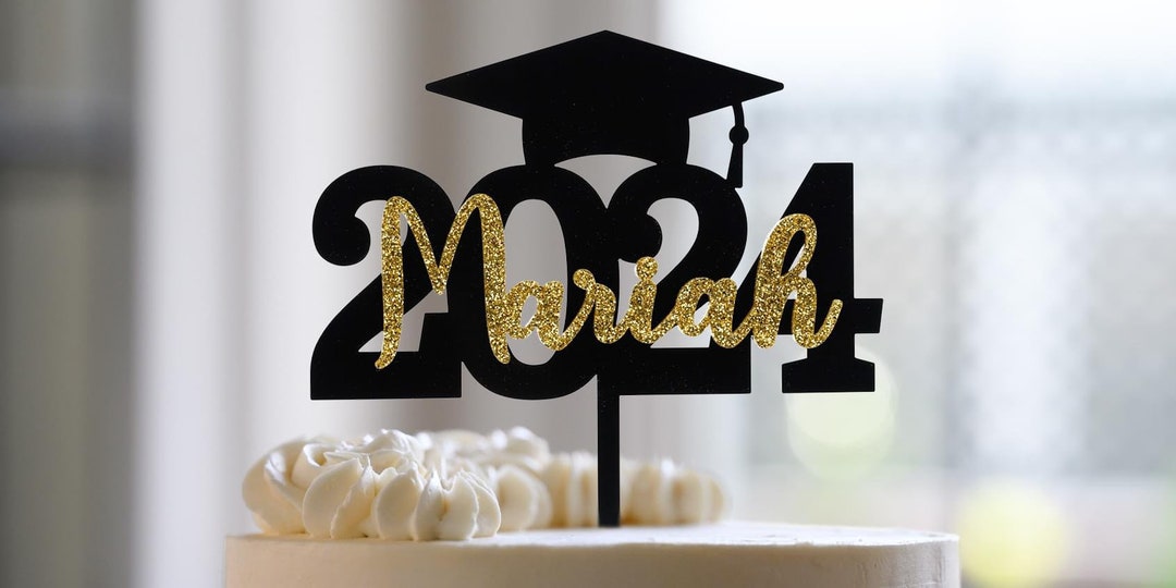Custom Graduation Cake Topper - Etsy