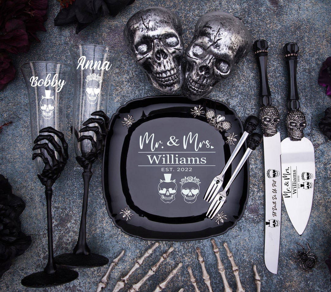 Halloween Wedding Gift Gothic Wedding Gift Etsy