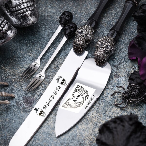 Cake Cutting Set Etsy