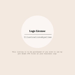 Licencja na logo dla Illustrationsbyellex | Licencja na logo firmy | Nieograniczone wykorzystanie
