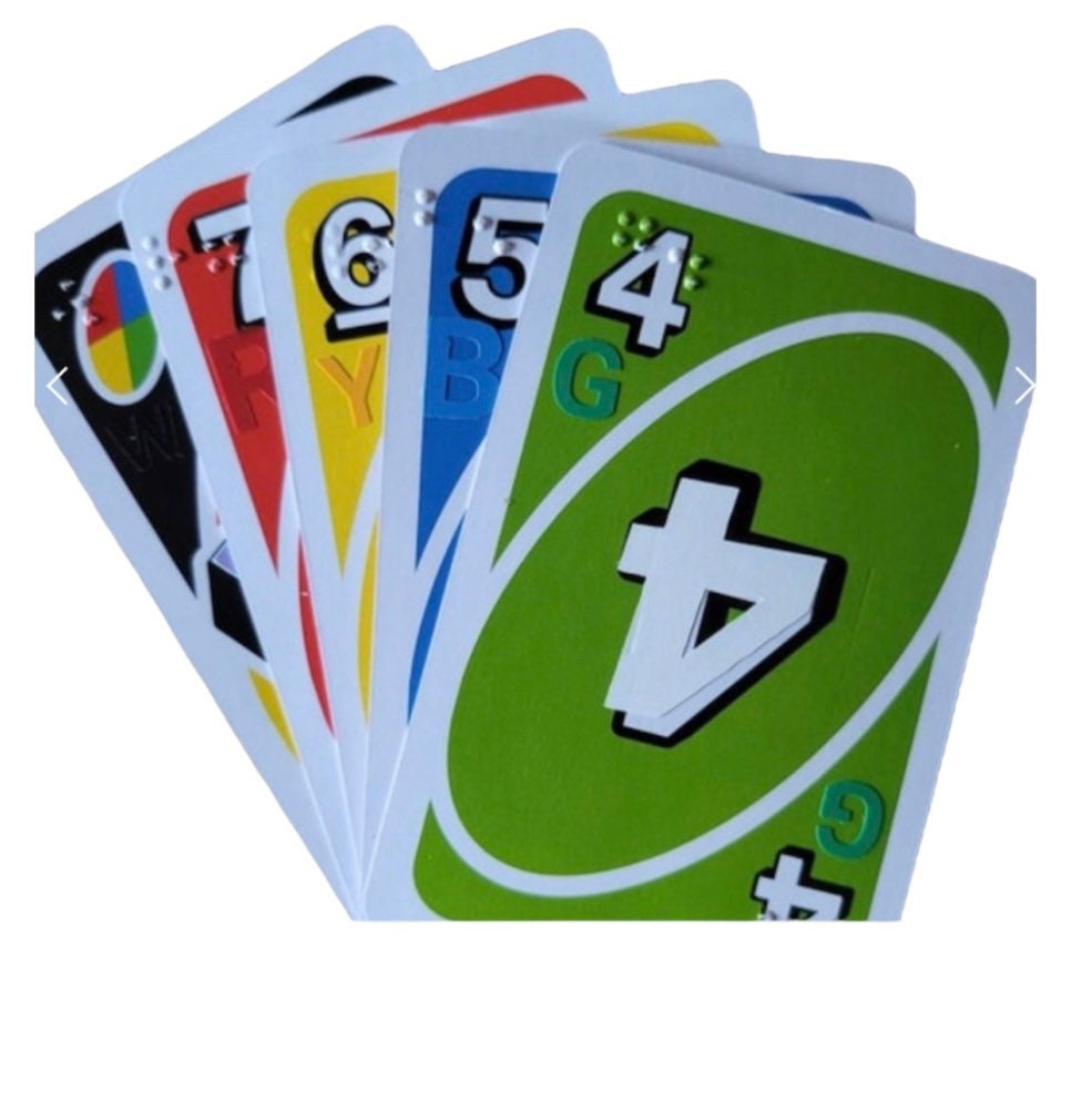 Brailled Classic Uno Card Game - Vision Forward