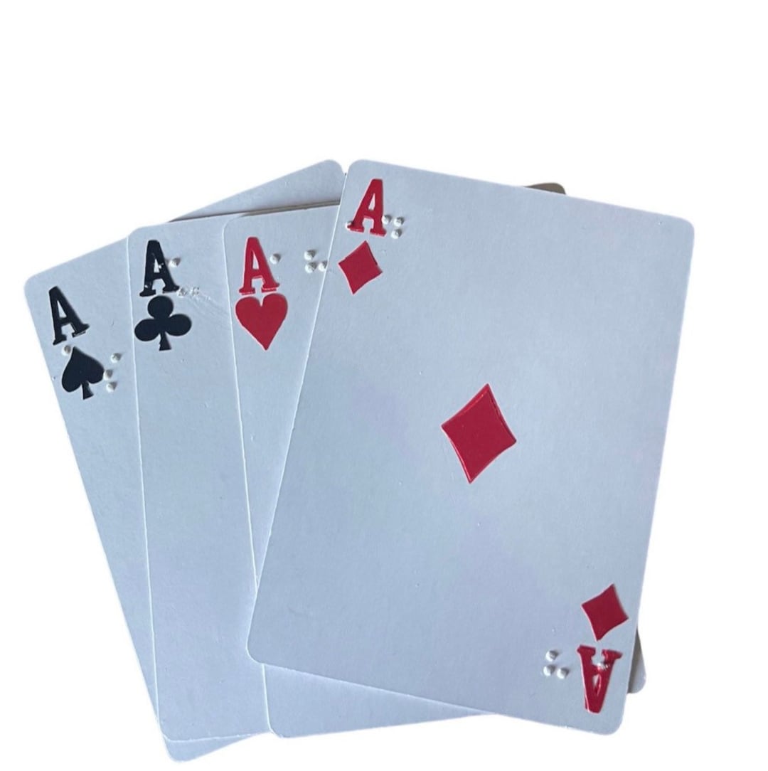 braille mtg cards 10d10 Set - DOTS Braille Acrylic