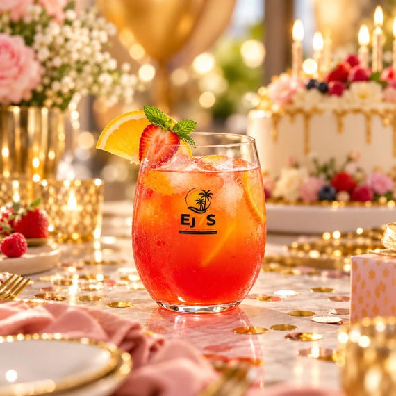 Verre à Vin Sans Pied – Verre Personnalisable Élégant, Cadeau Femme, Mariage, Anniversaire, Dégustation