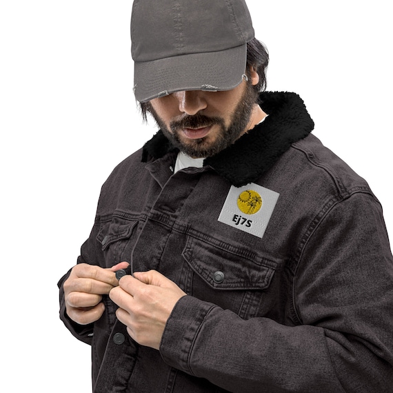 Unisex denim sherpa jacket | EjacosJPOH