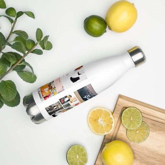 This 500ml double-walled stainless steel water bottle is perfect for your daily outings.
