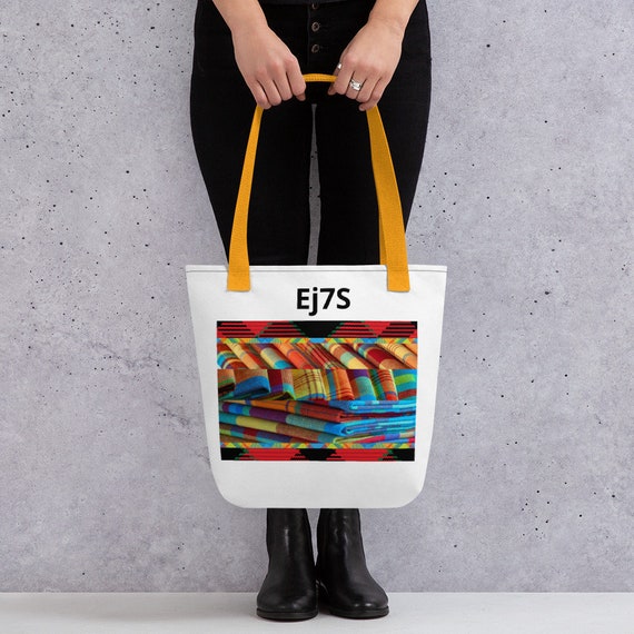 Tote bag in madras color, large and trendy to help you carry everything that matters
