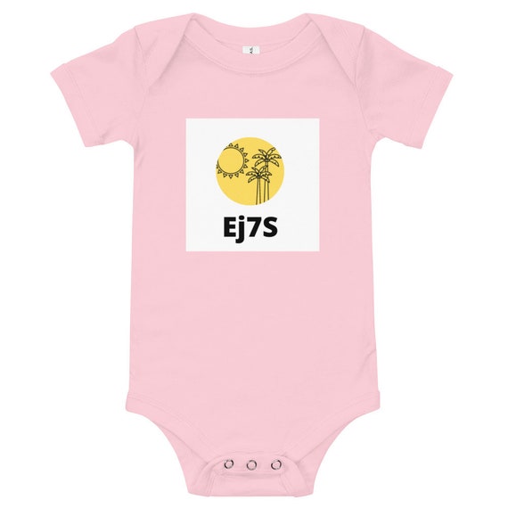 Baby short-sleeved bodysuit - Dress your baby like a prince or princess with this unique 100% cotton piece