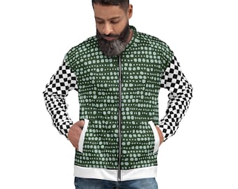 Trendy unisex bomber jacket | Streetwear bomber jacket for men and women | Oversized fit, urban style | Mid-season jacket EjacosJPOH