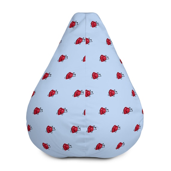 Pouf cover with all-over print, Brighten up your interior with a comfortable and original pouf.