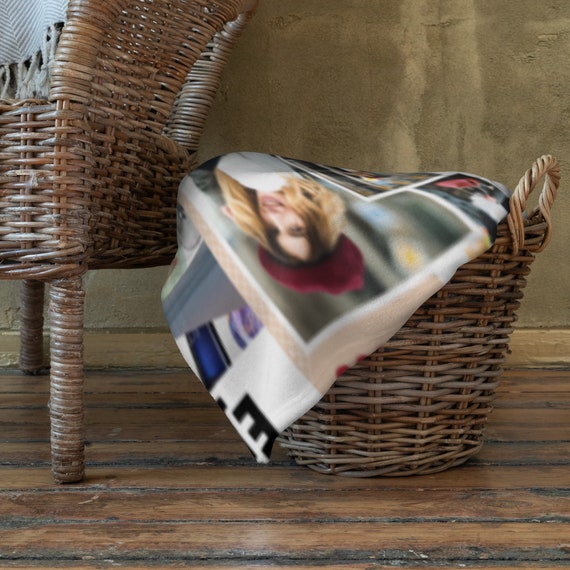 This silky-soft throw is ideal for lounging on the sofa on a cool evening.