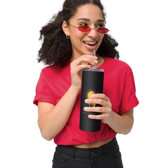 Gobelet Inox Isotherme Réutilisable – Tumbler Acier Inoxydable, Boisson Chaude ou Froide, Cadeau Tendance