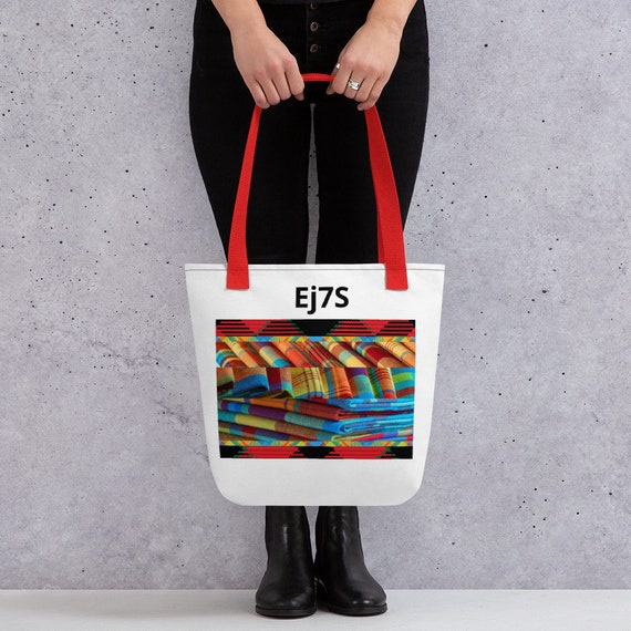 Tote bag in madras color, large and trendy to help you carry everything that matters