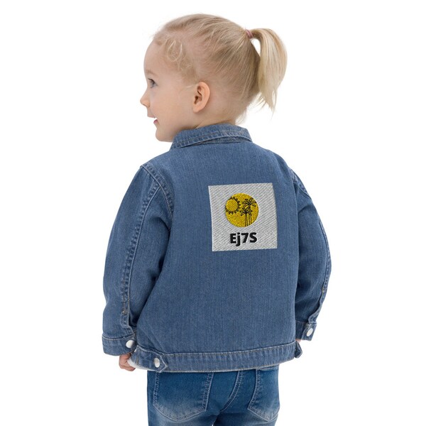 Baby Denim Jacket Etsy