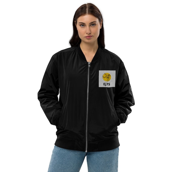 Recycled bomber jacket, will keep you warm on colder days