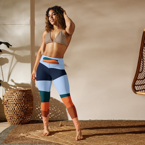 Yoga leggings, yoga leggings with print, leggings for women, plus size leggings, high waisted leggings