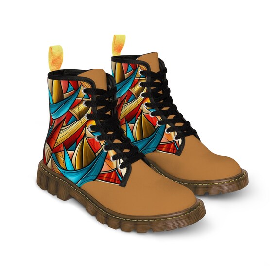 Step Out in Style: Men's Canvas Boots - Durable, Fashion-Forward, and Ready for Any Adventure. Elevate Your Look with Every Step!