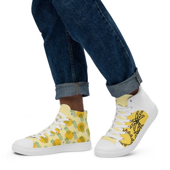 Men's high canvas sneakers | EjacosJPOH